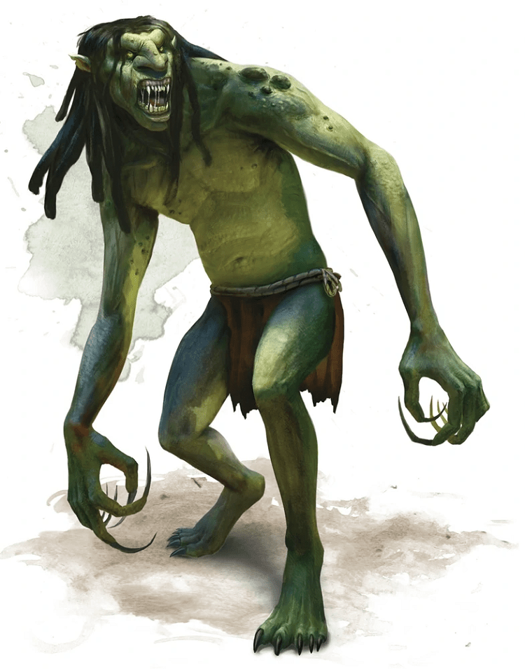 Not Quite Giants Troll 5e Guide Explore DnD