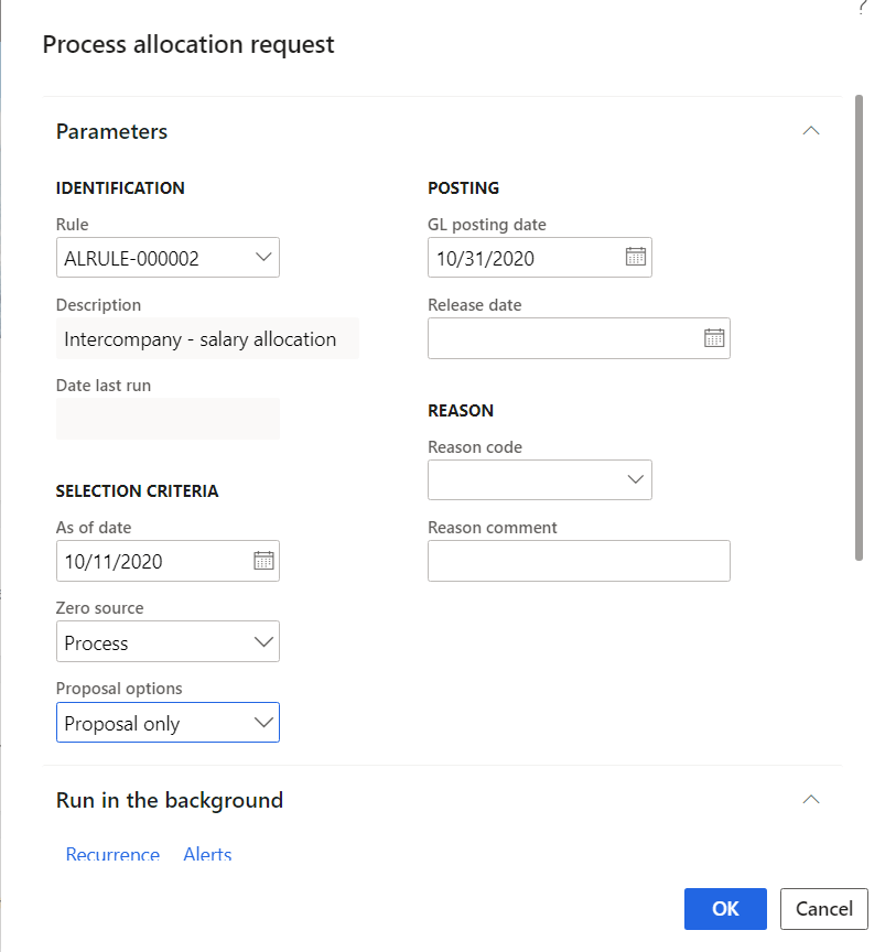 Ledger Allocations in Microsoft Dynamics 365 Finance and Operations