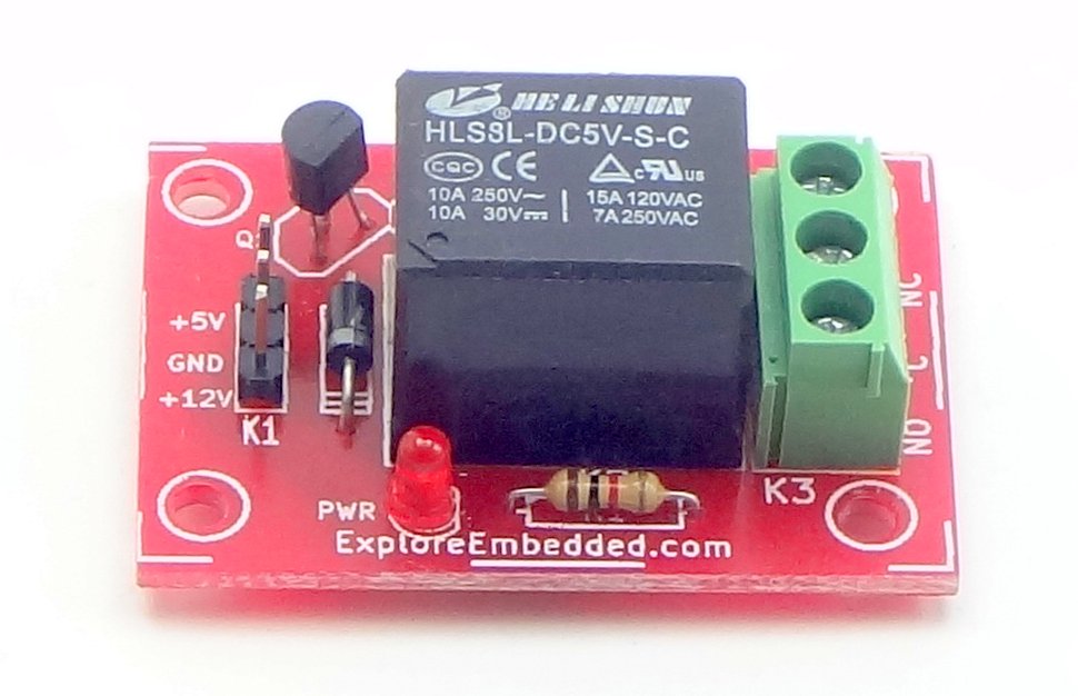 Single Channel Relay Board (5V) Tutorials