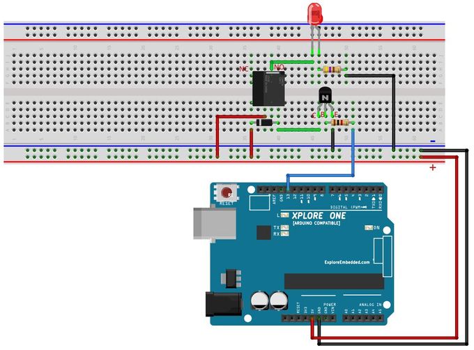 A Can we turn on the bulb? with Relay Tutorials