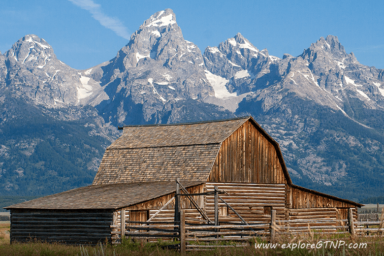 See the Moulton Barns on Mormon Row One of Grand Teton's Famous Four