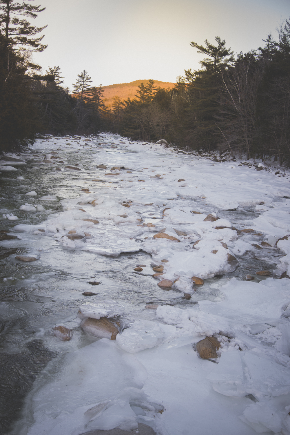 A quick winter hike at Lincoln Woods, NH Margaret S. Walsh