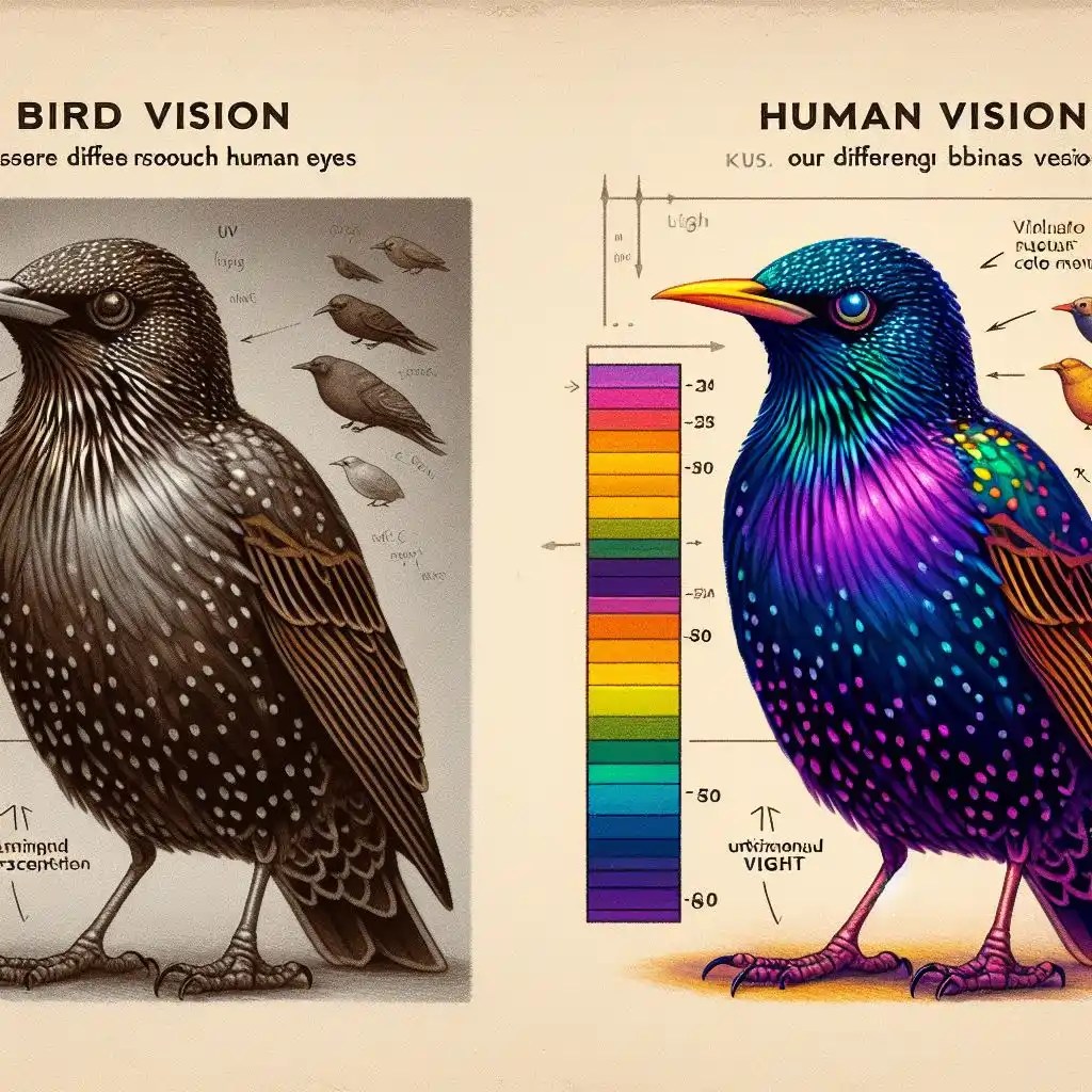 Unveiling the World of Avian Vision How Birds See Color?