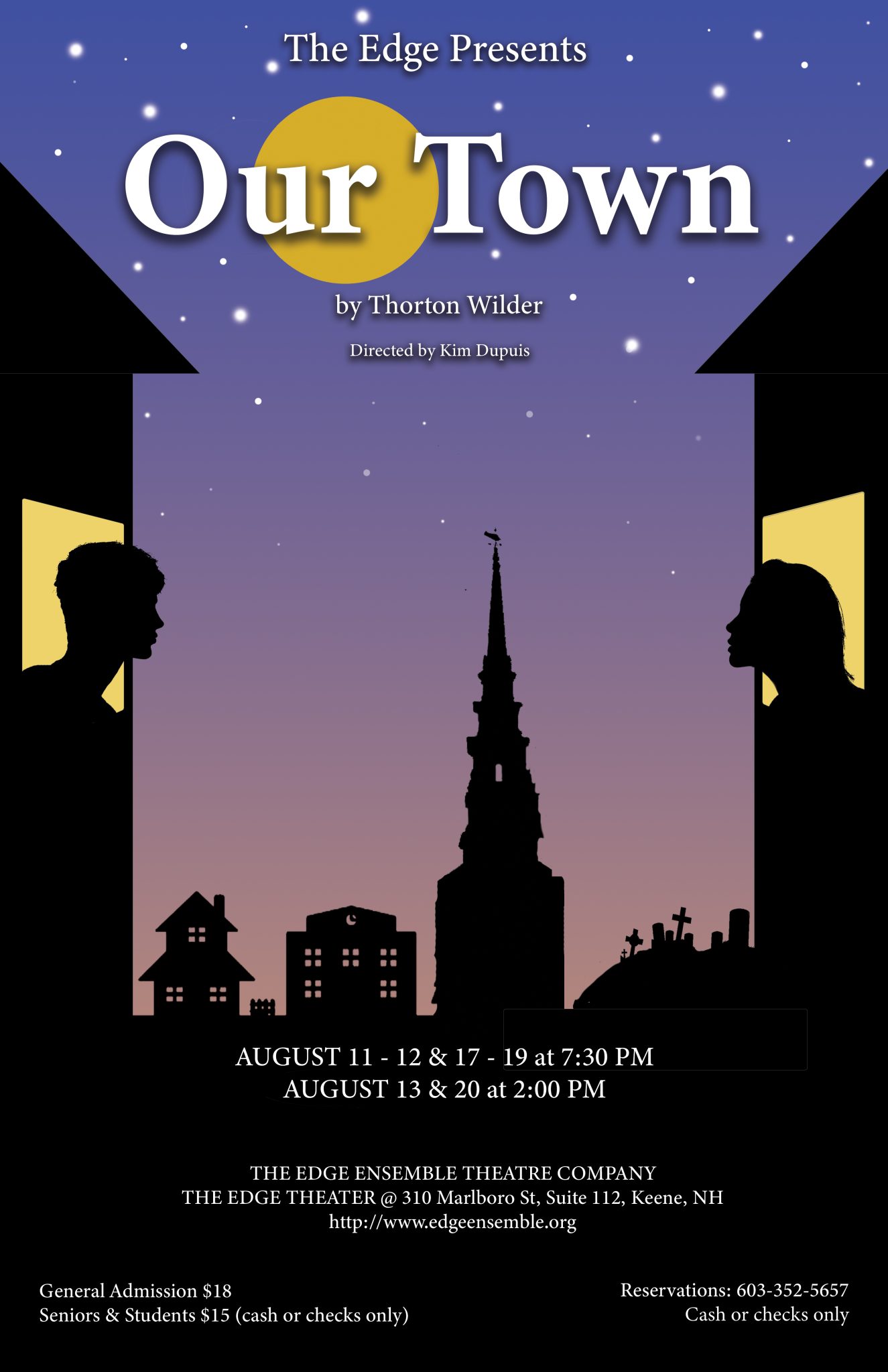 Our Town by Thornton Wilder Explore Keene