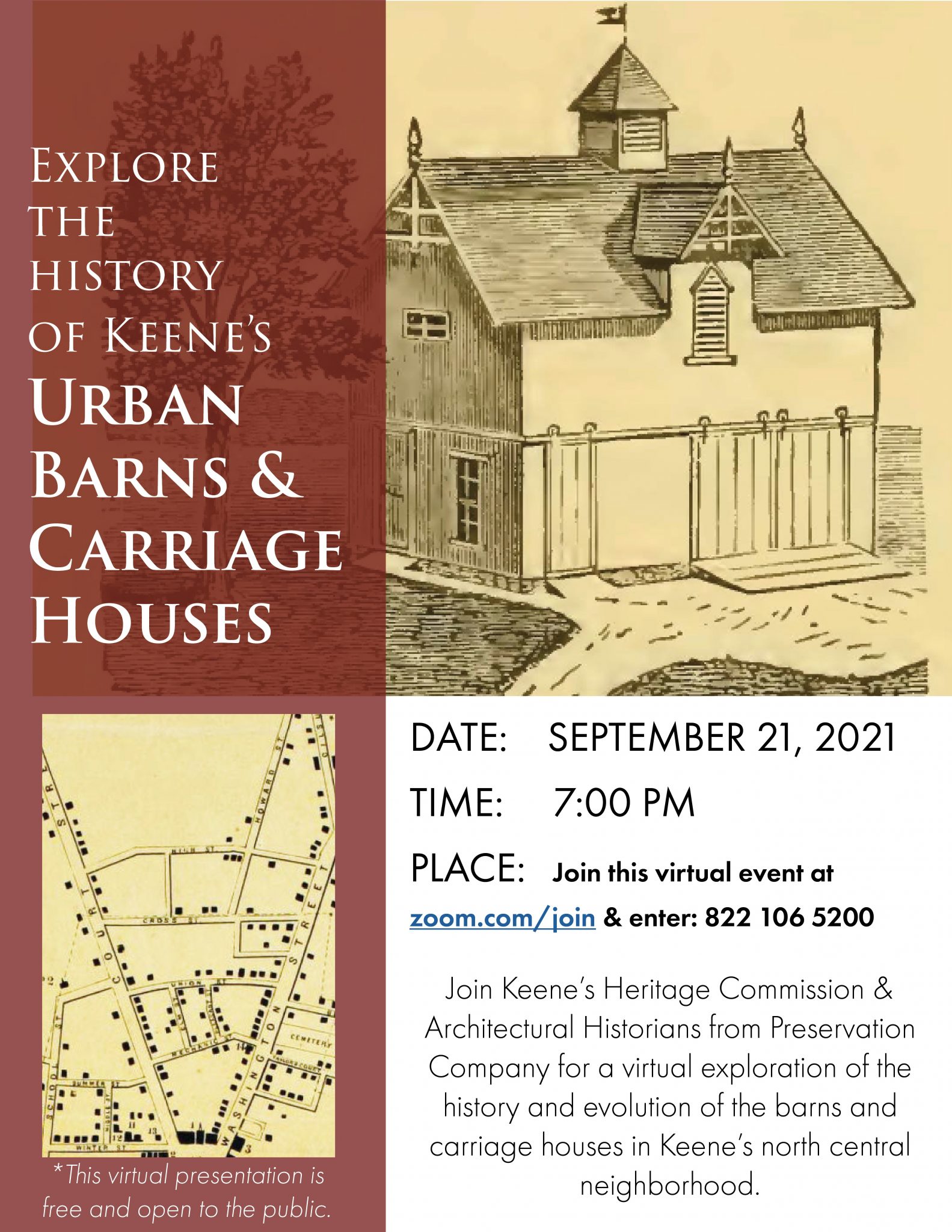 Explore the History of Keene's Urban Barns & Carriage Houses Explore