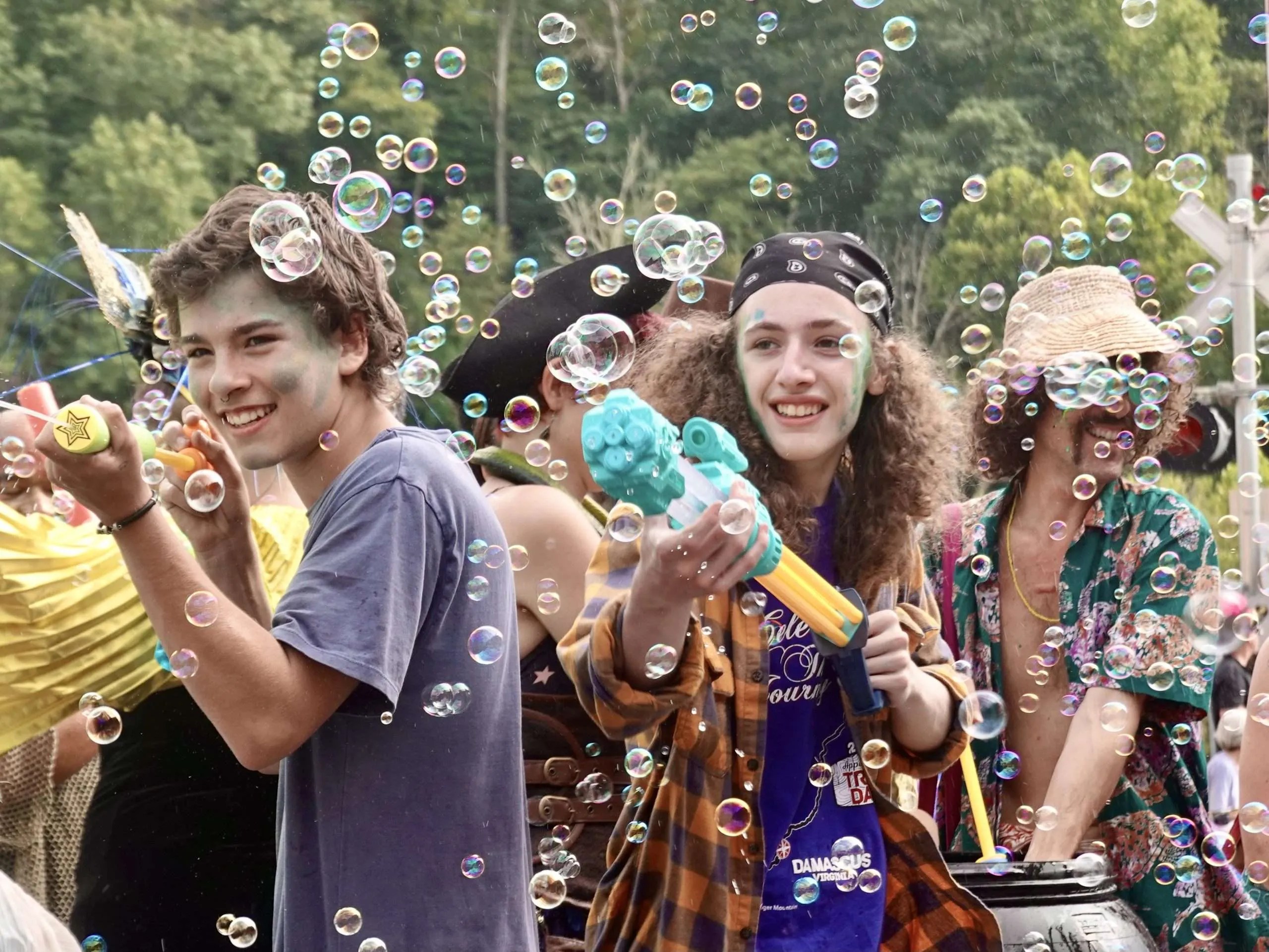 Mermaid Parade and Festival Marshall, NC