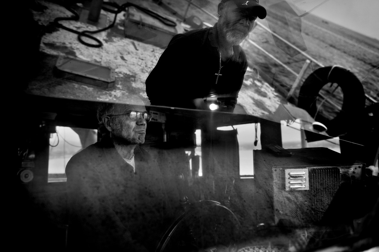 Swordfish hunting off of Newfoundland's coast