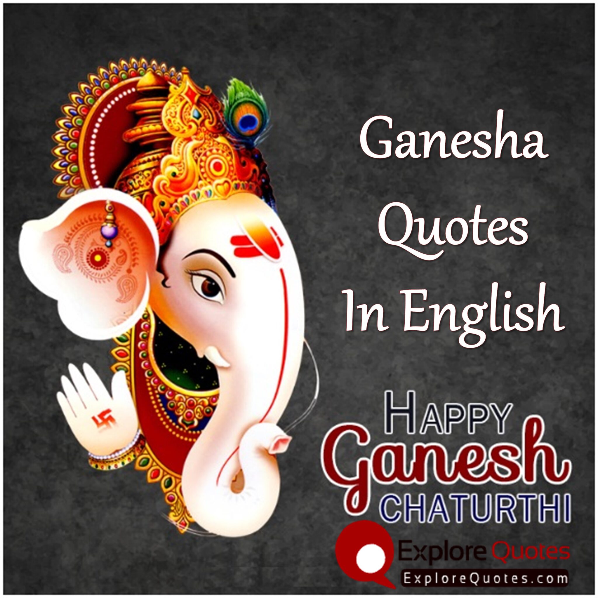Ganesha Quotes In English Ganesh Chaturthi Explore Quotes
