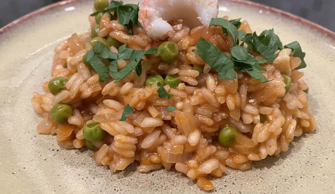 Lobster risotto with lobster bisque Explorer4Experience