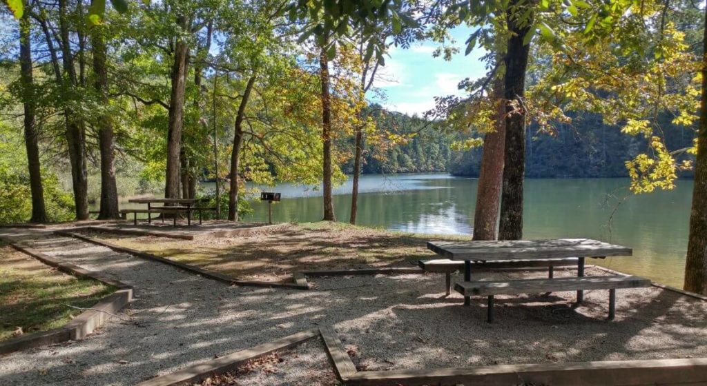 River Campground and Lodge, Lakemont, Rabun County