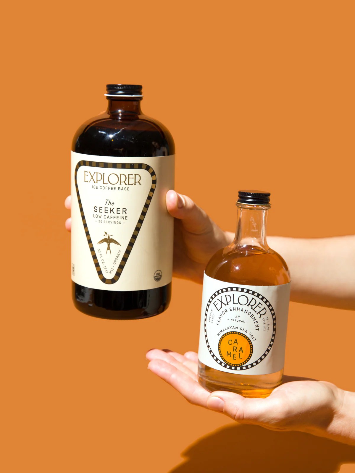 Sea Salt Caramel Syrup For Coffee, Soda, & More Explorer Cold Brew