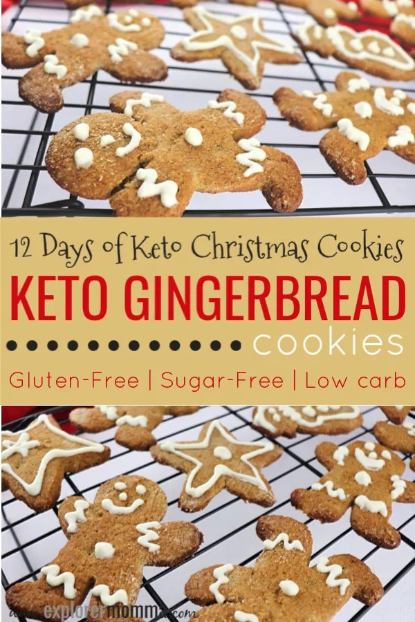 Keto Gingerbread Cookies Explorer Momma