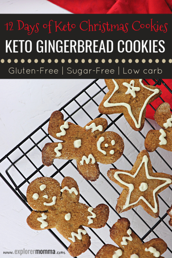 Keto Gingerbread Cookies Explorer Momma