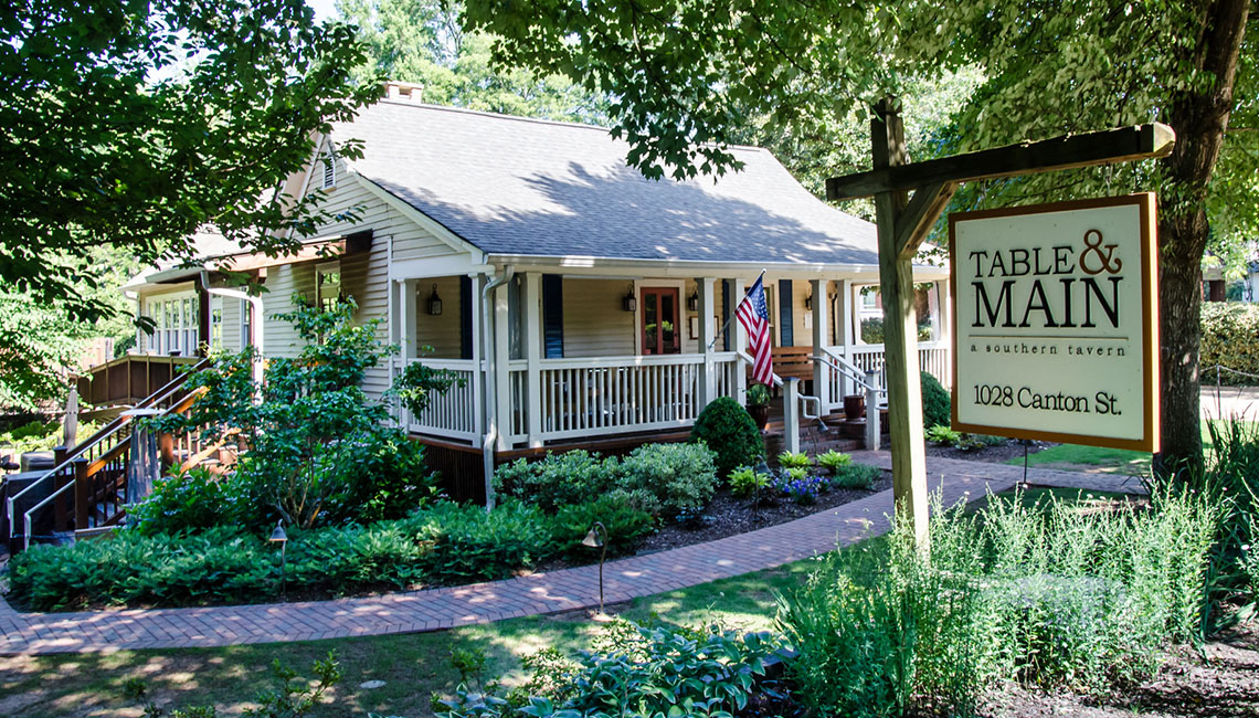Table & Main Southern Cuisine On Canton Street Roswell GA
