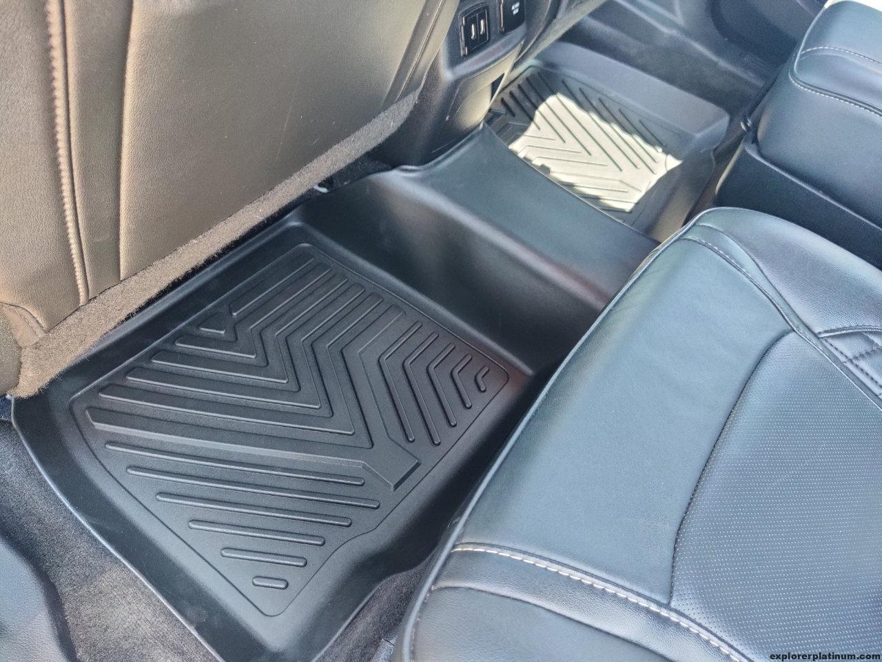Review YITAMOTOR Floor Mats + Maxliner for 3rd Row Explorer Platinum