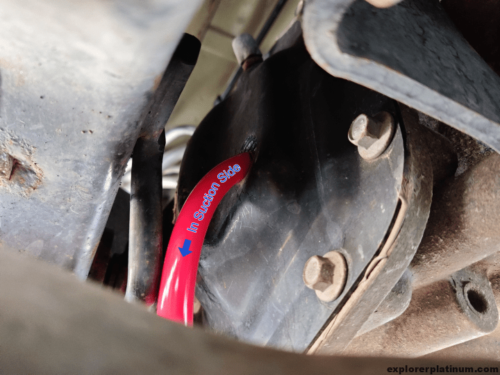 Maintenance: Replacing Rear Differential Fluid – Explorer Platinum