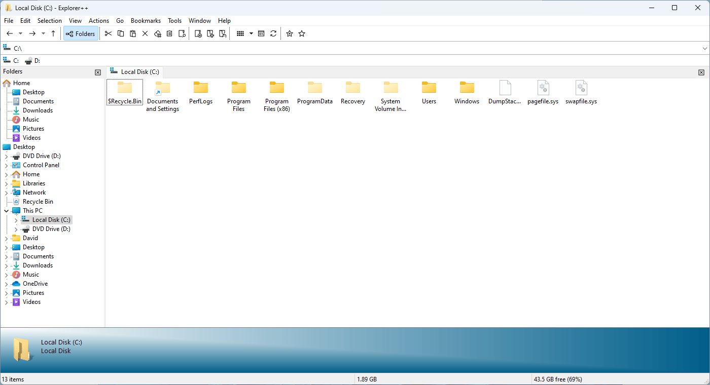 Explorer++ Screenshots