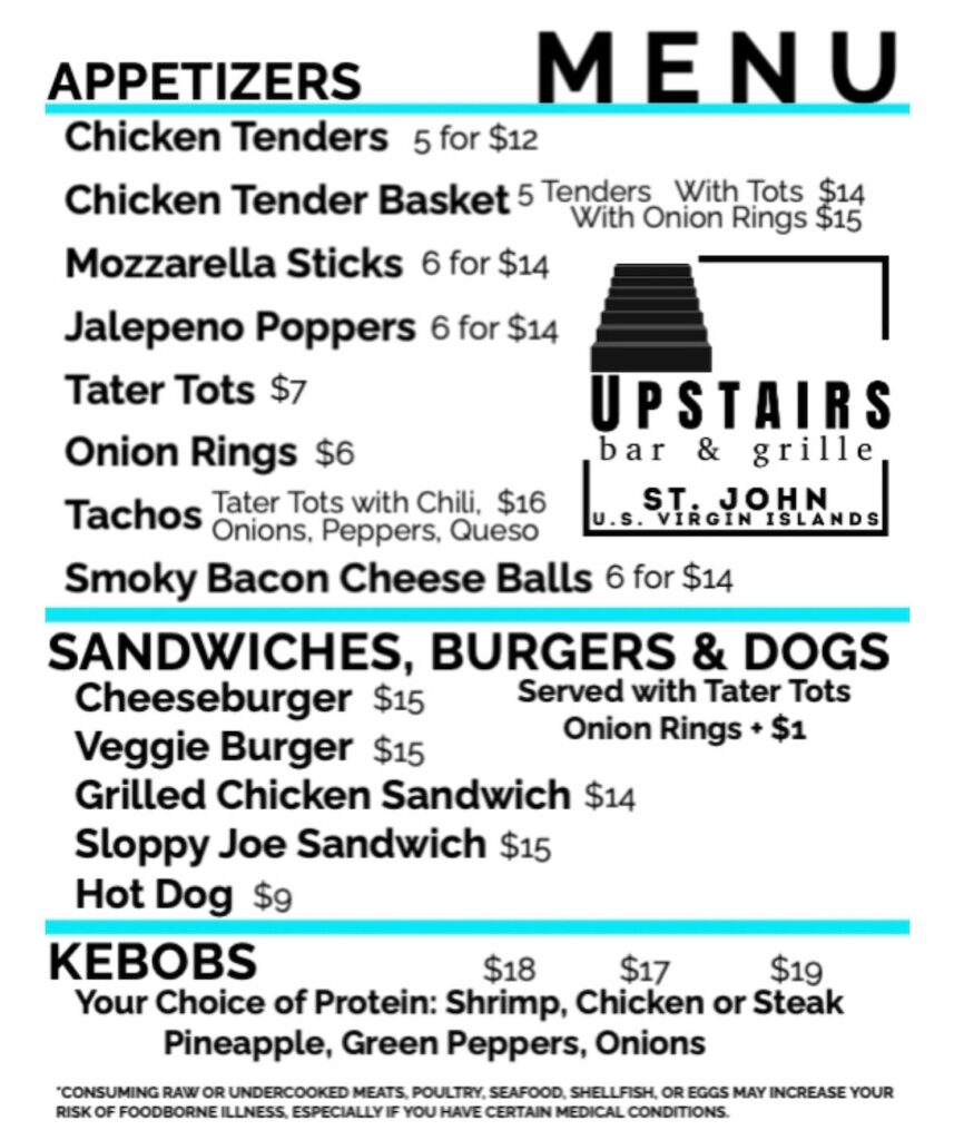 New Bar & Grill Opens in Cruz Bay