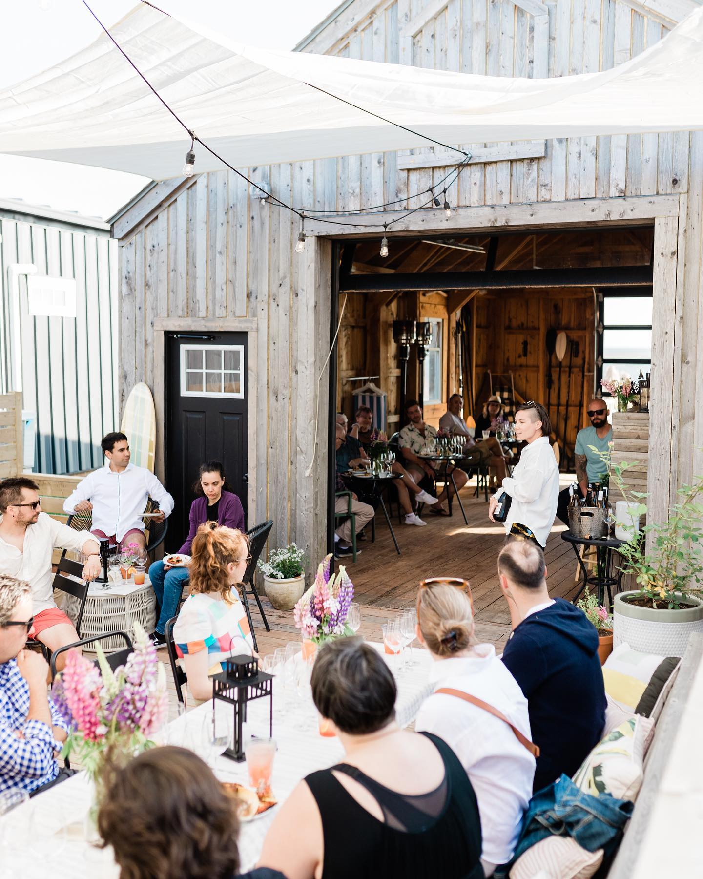 Wine Tasting at The Knot Beach Bar & Rentals Explore Summerside