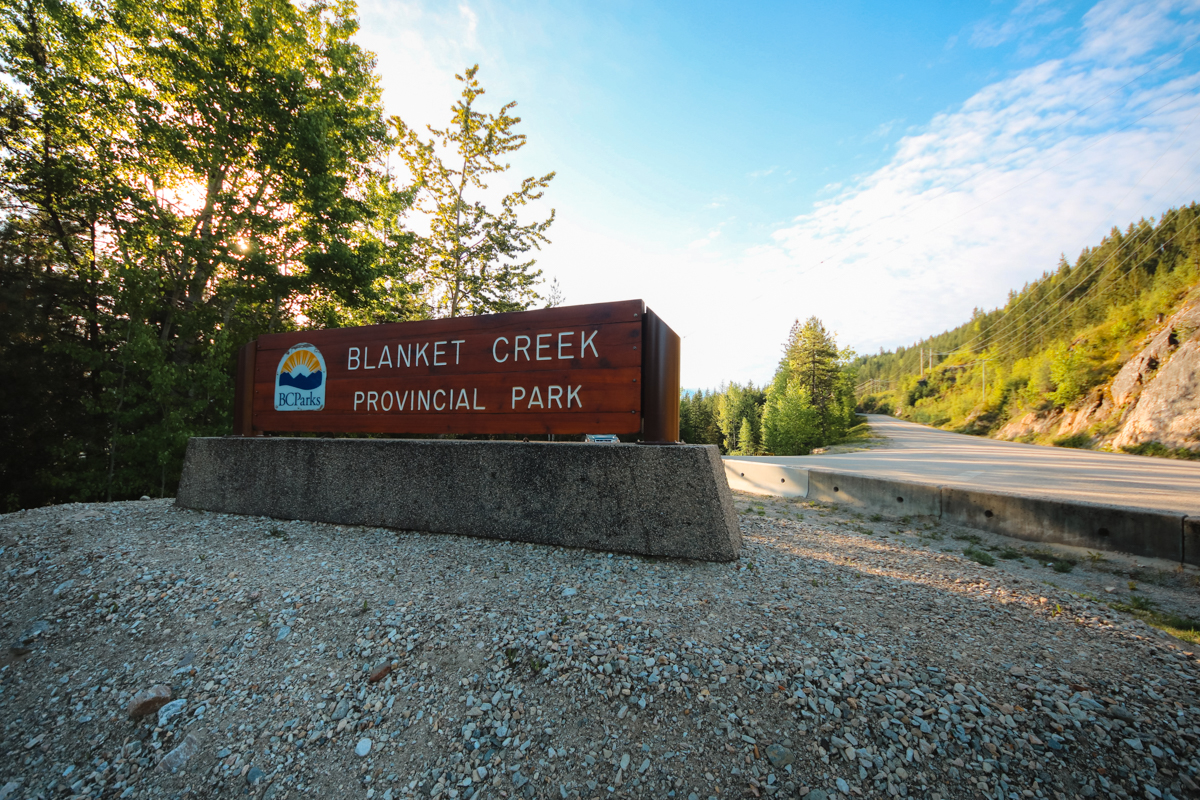 Sutherland Falls Blanket Creek, Revelstoke, BC