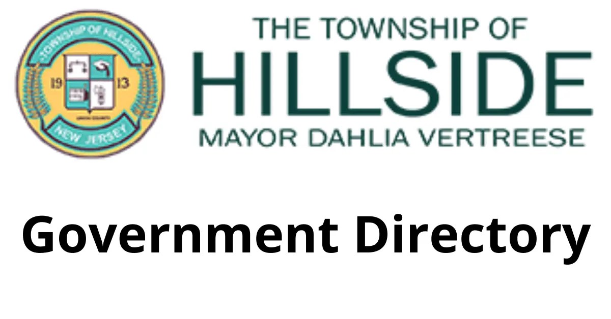 Hillside Government Directory Explore Union County