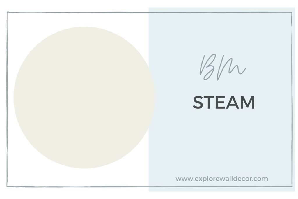 Color Spotlight Steam by Benjamin Moore Explore Wall Decor