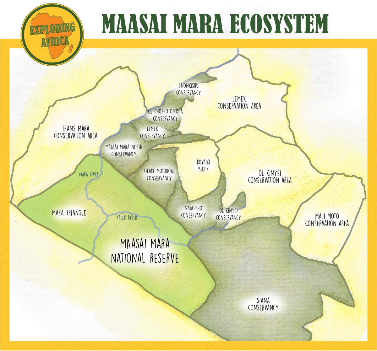The West Zone of the Great Masai Mara Ecosystem Exploring Africa