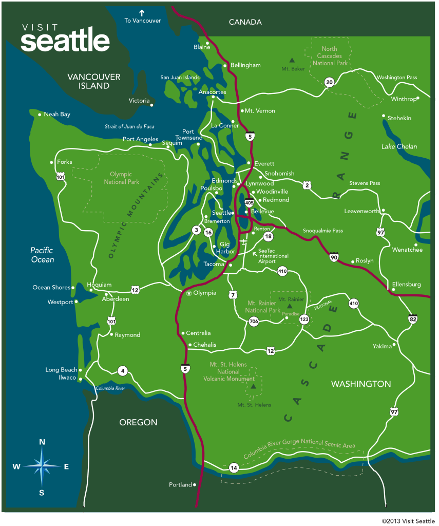 Bodies Of Water Around Seattle Map Seattle Good City, Good Nature The Urban Observer