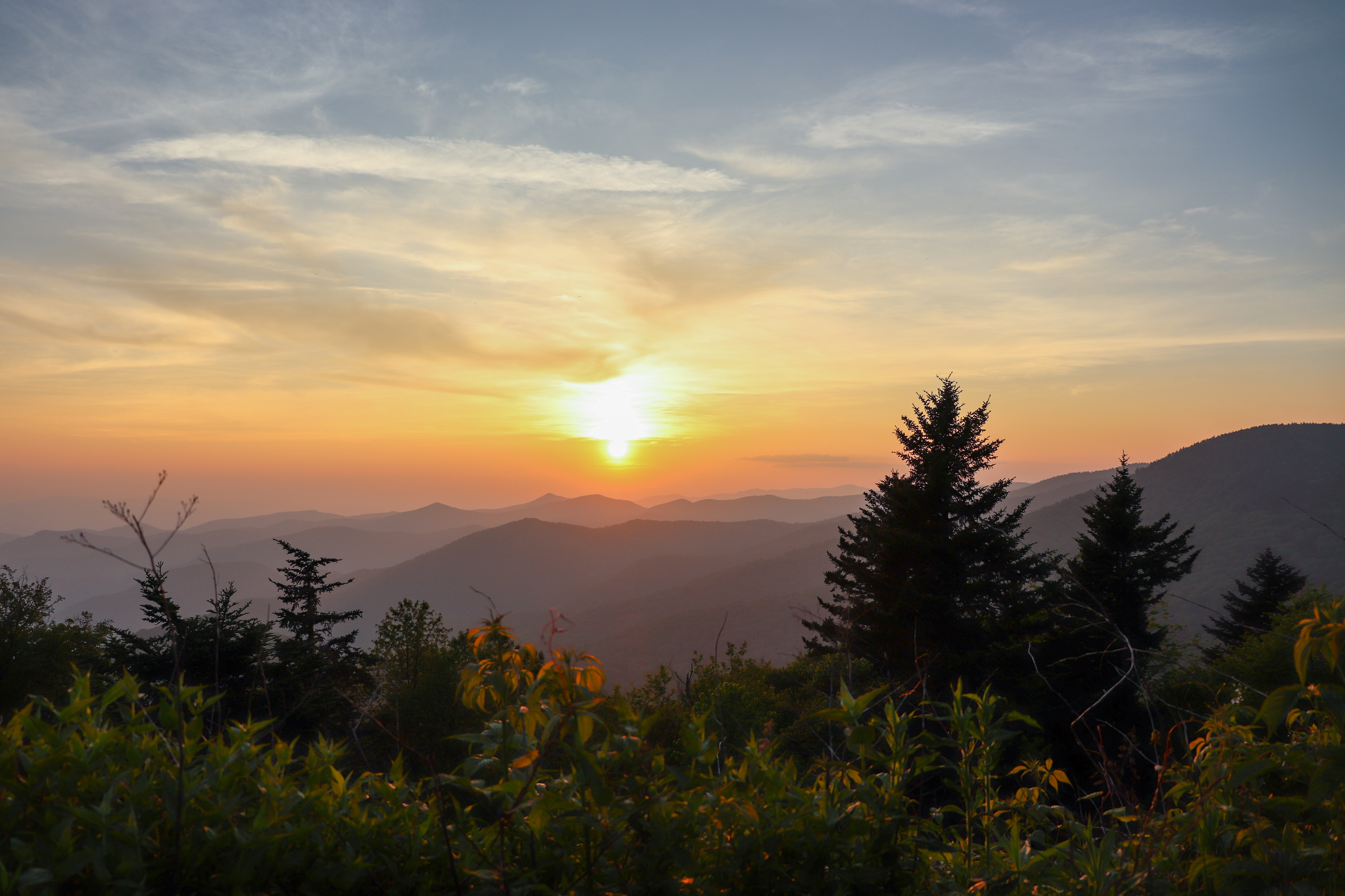 Blue Ridge Parkway Camping at the Mount Pisgah Campground Exploring Chatt