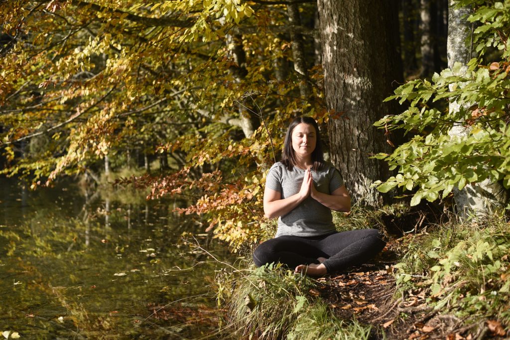 Forest yoga Exploringforest