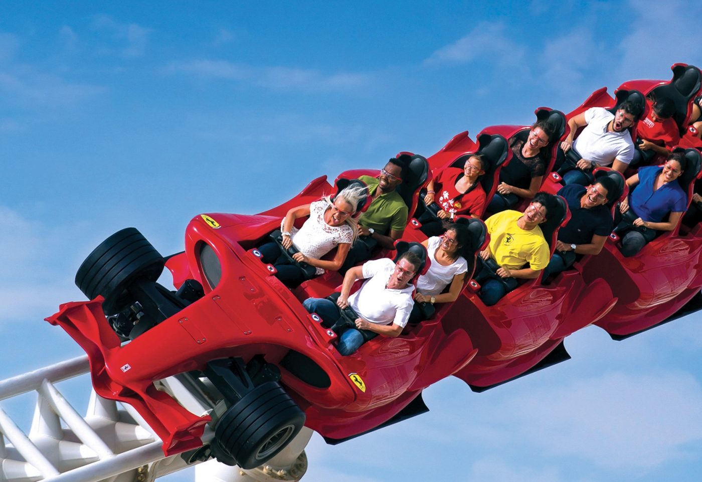 Ferrari World Review Abu Dhabi, UAE Exploring Kiwis