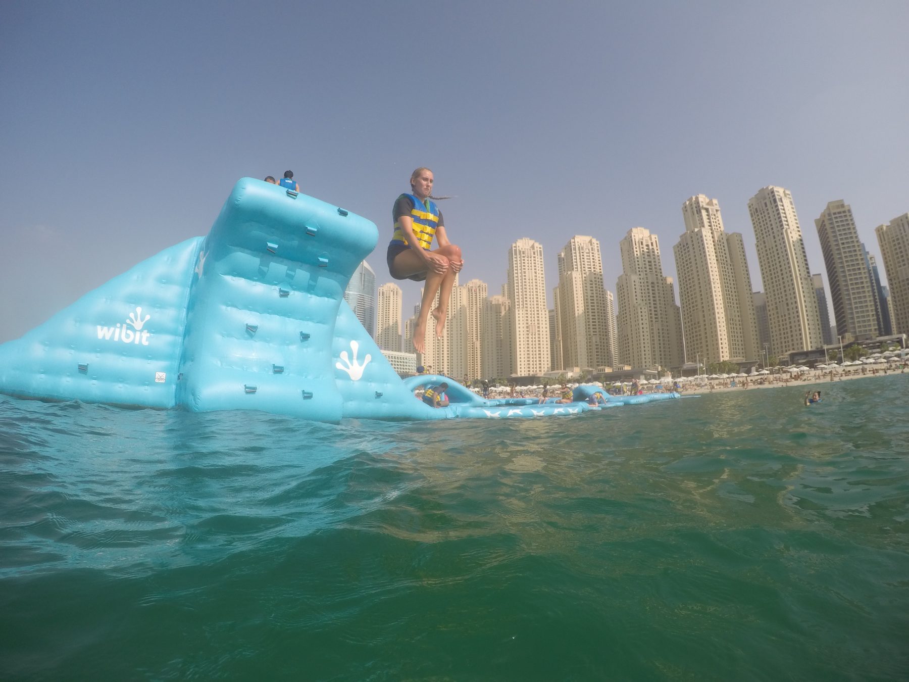 Dubai Home to the Largest Inflatable Water Park in the World