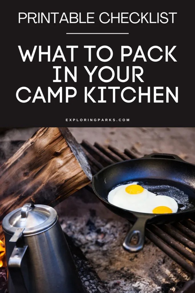 Camping Kitchen Essentials Checklist Exploring Parks