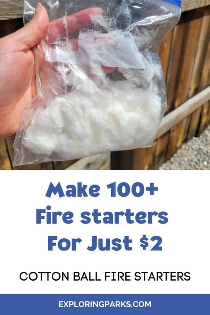 The Best DIY Cotton Ball Fire Starter (Long Burning) Exploring Parks