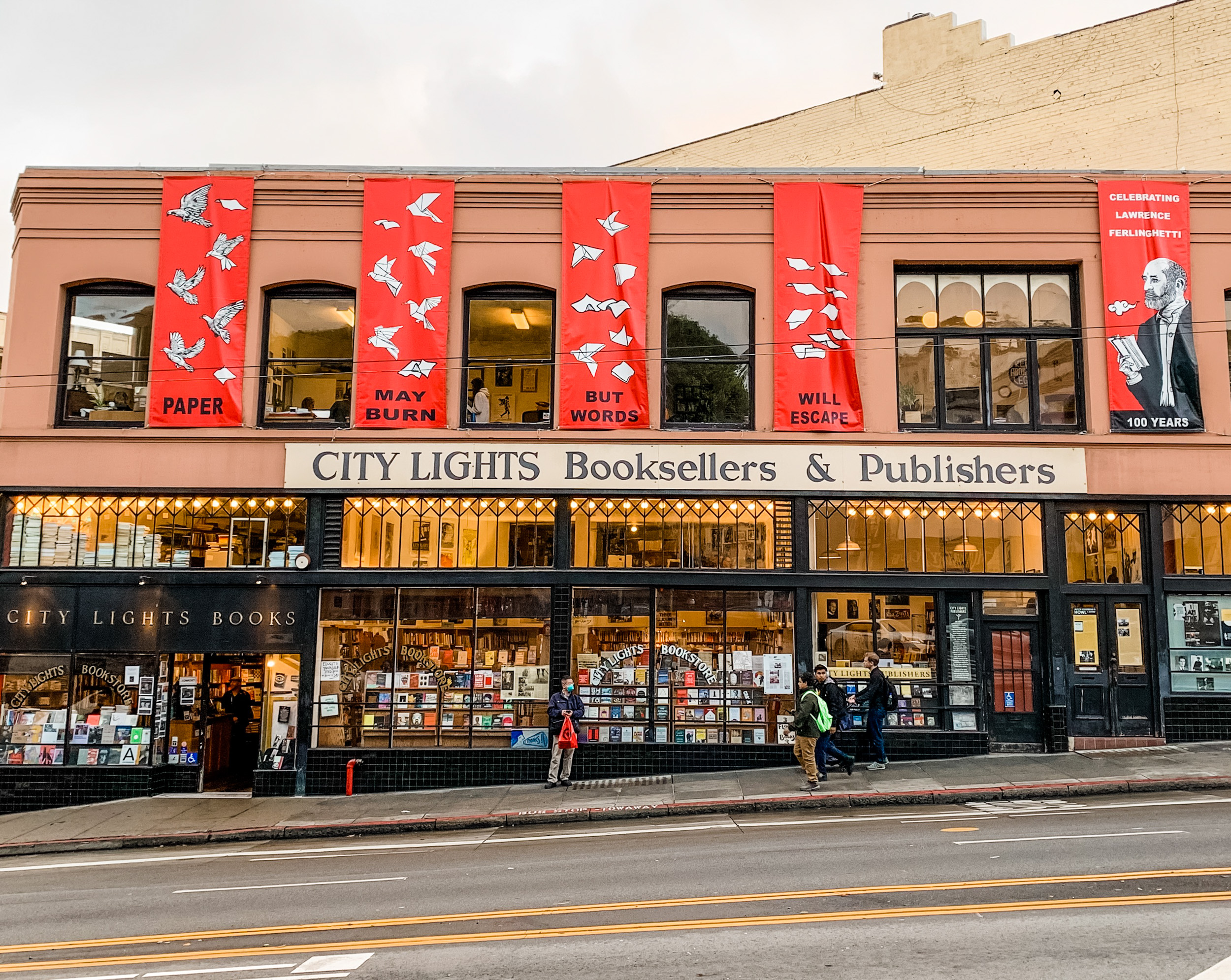 San Francisco City Lights Bookstore Exploring Our World