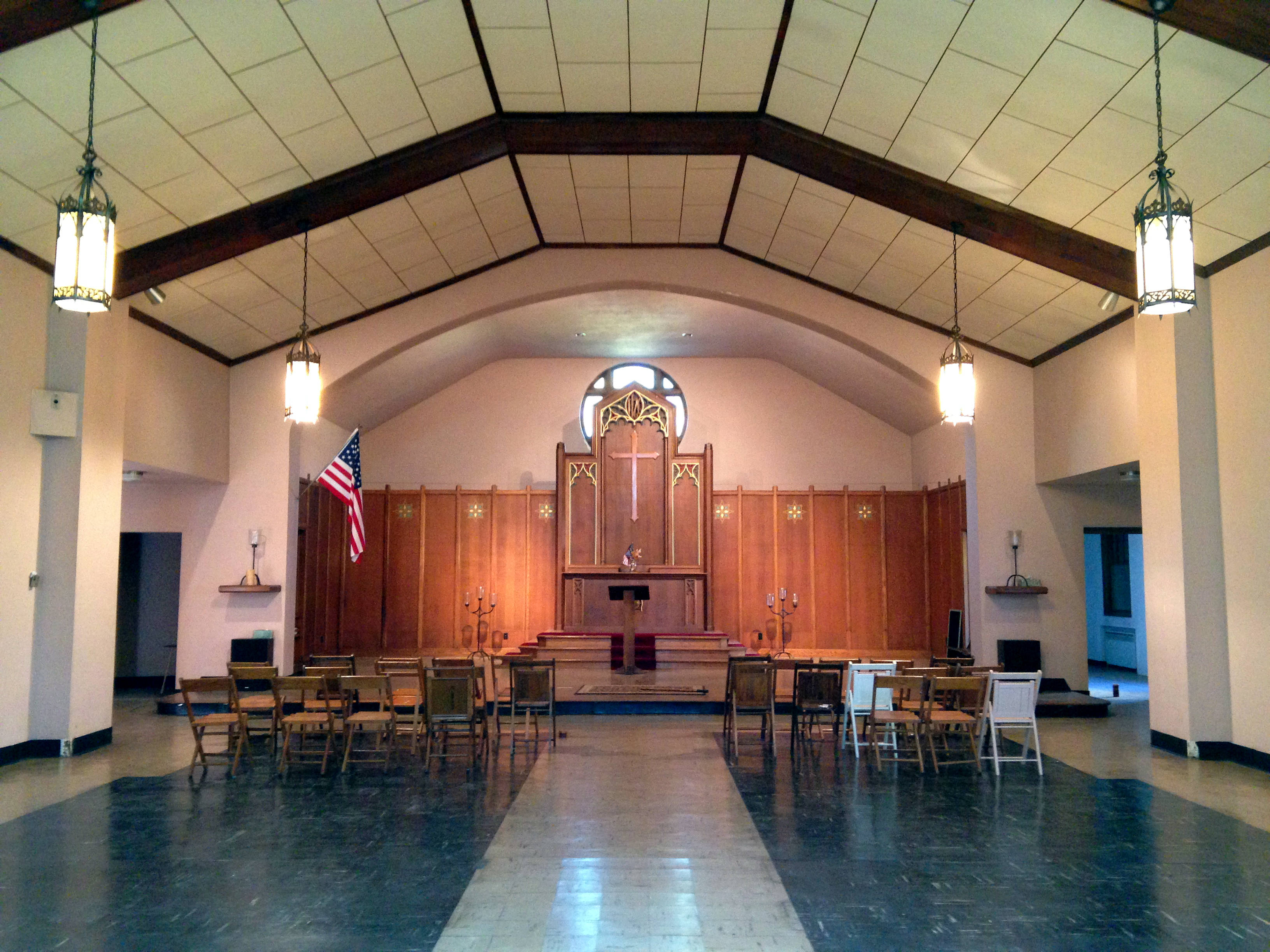 Touring the former St. Michael's Mission in Conesus