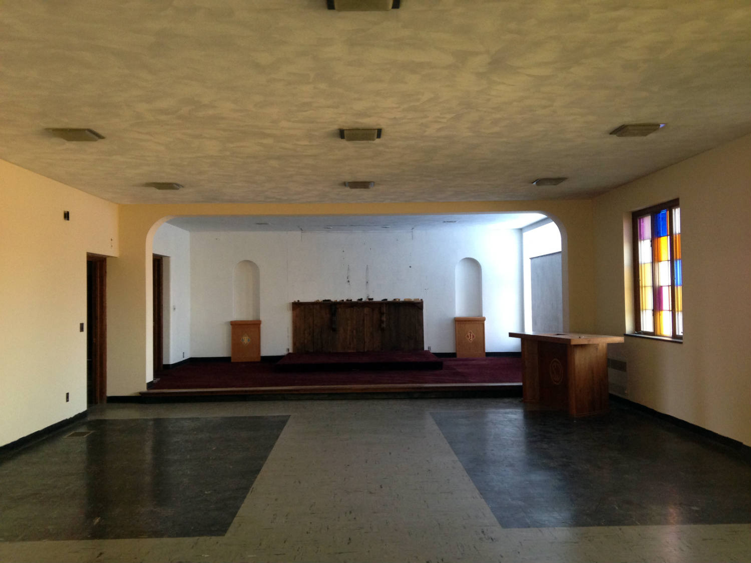 Touring the former St. Michael's Mission in Conesus