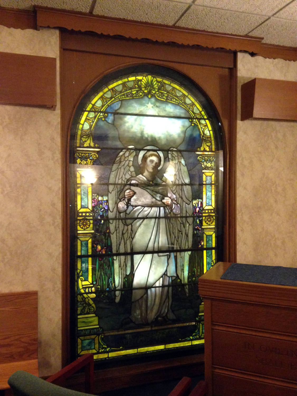 A Louis Comfort Tiffany Angel Hidden in Rochester Exploring Upstate
