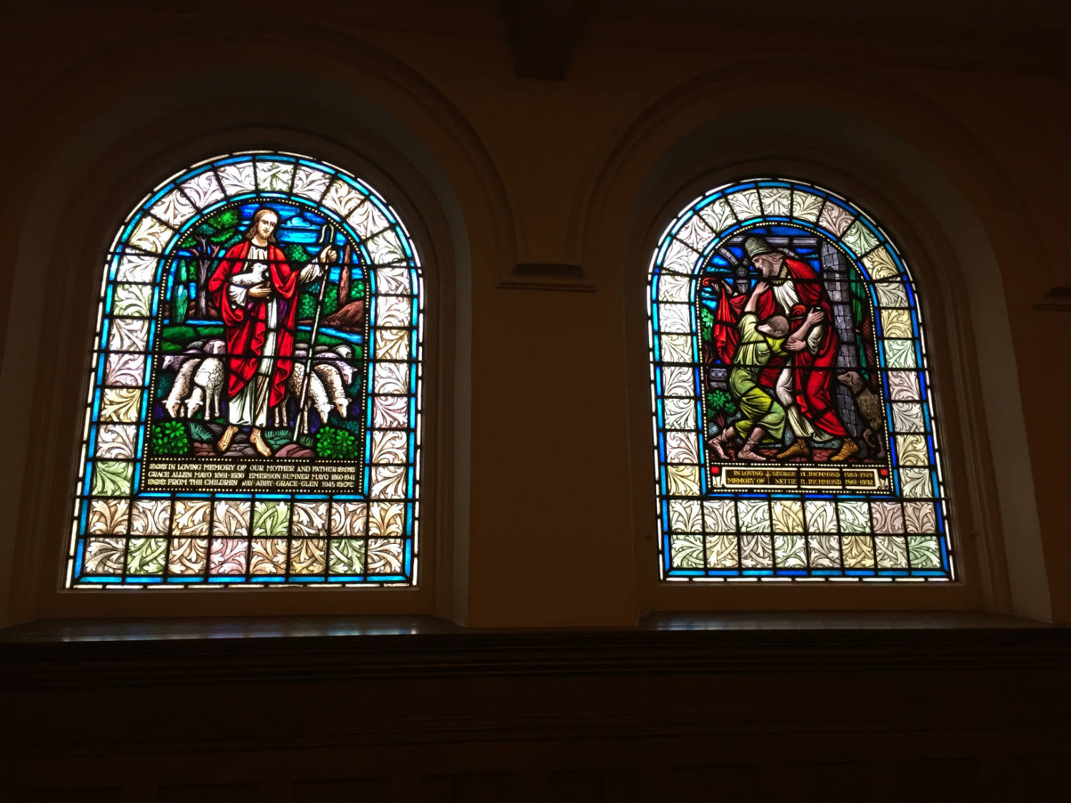 Stained Glass Windows at Third Presbyterian Church in Rochester, NY