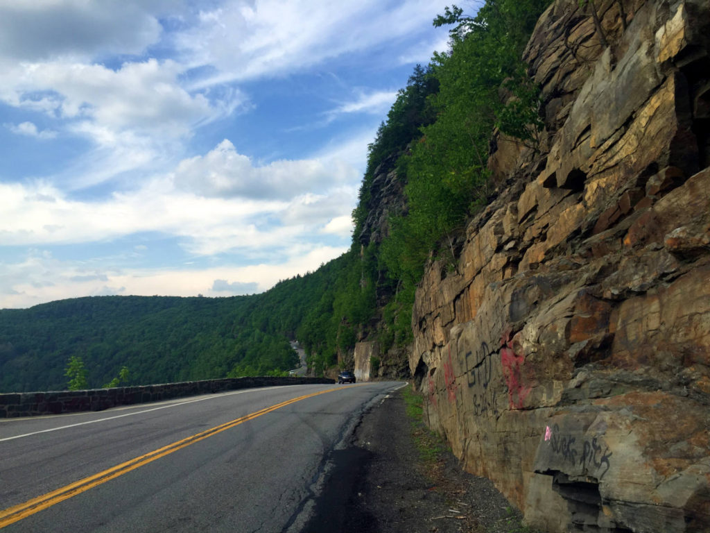 Route 97 and the Iconic Hawk's Nest Roadway
