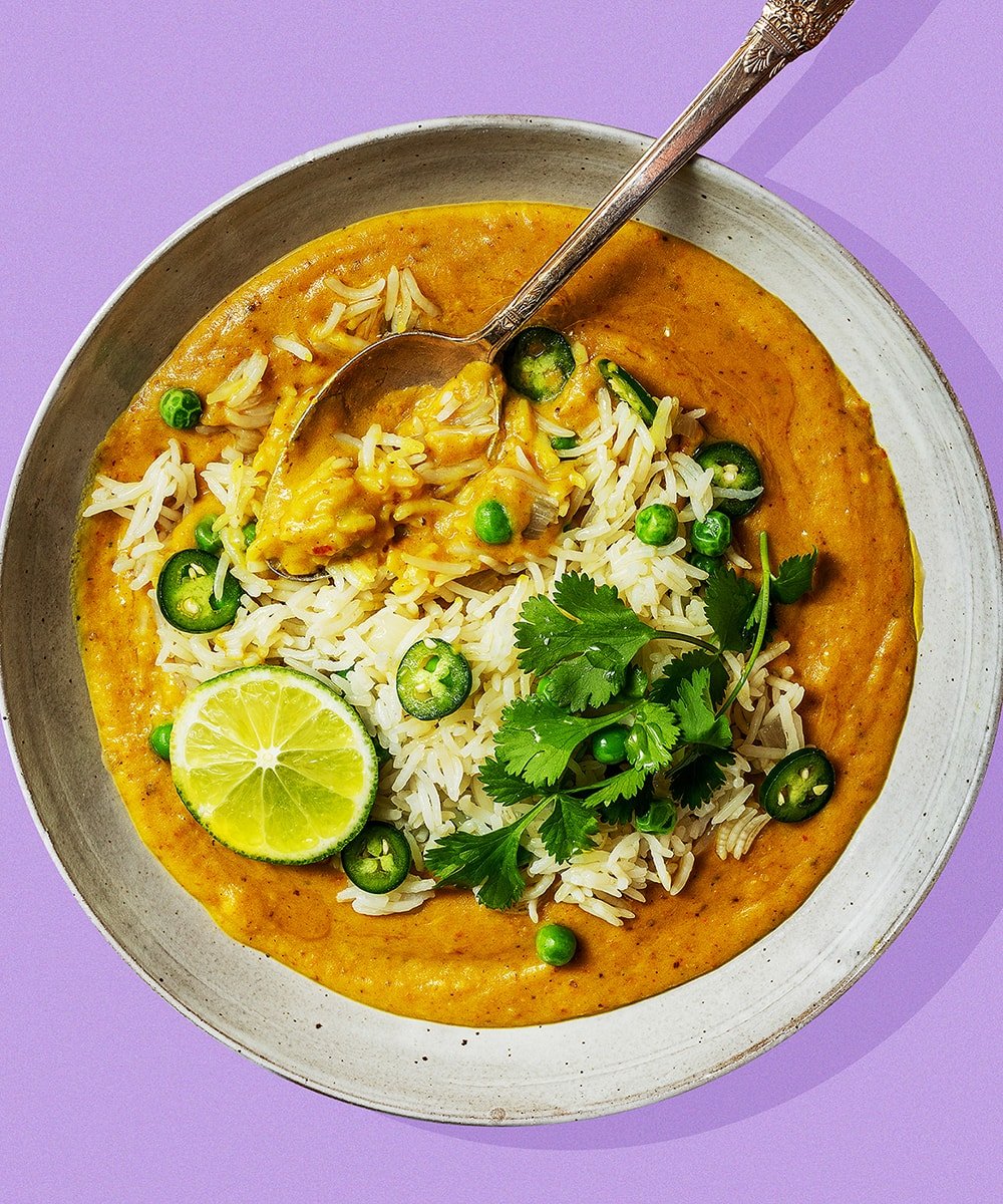 Cauliflower Curry Purée Exploring Vegan