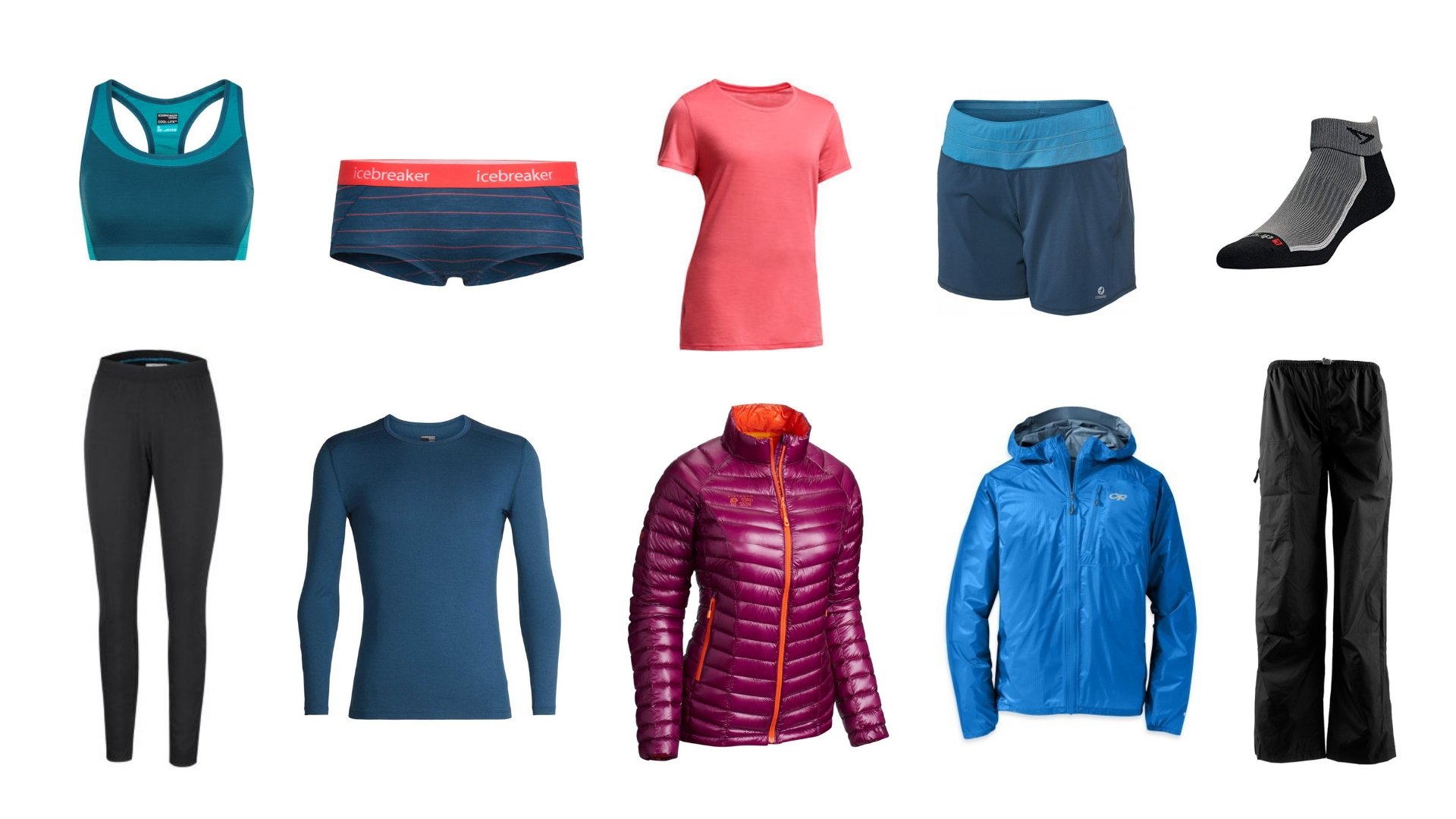 Clothes For Backpacking A Lightweight Packing List