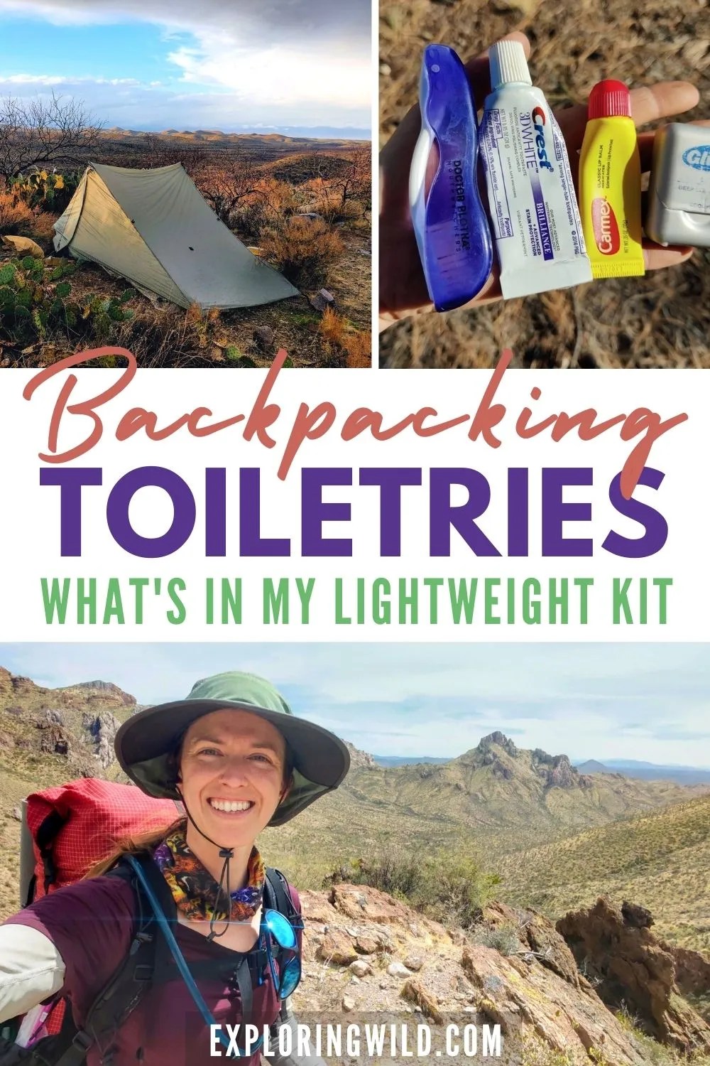 What's in My Lightweight Toiletries Kit For Backpacking and Bikepacking