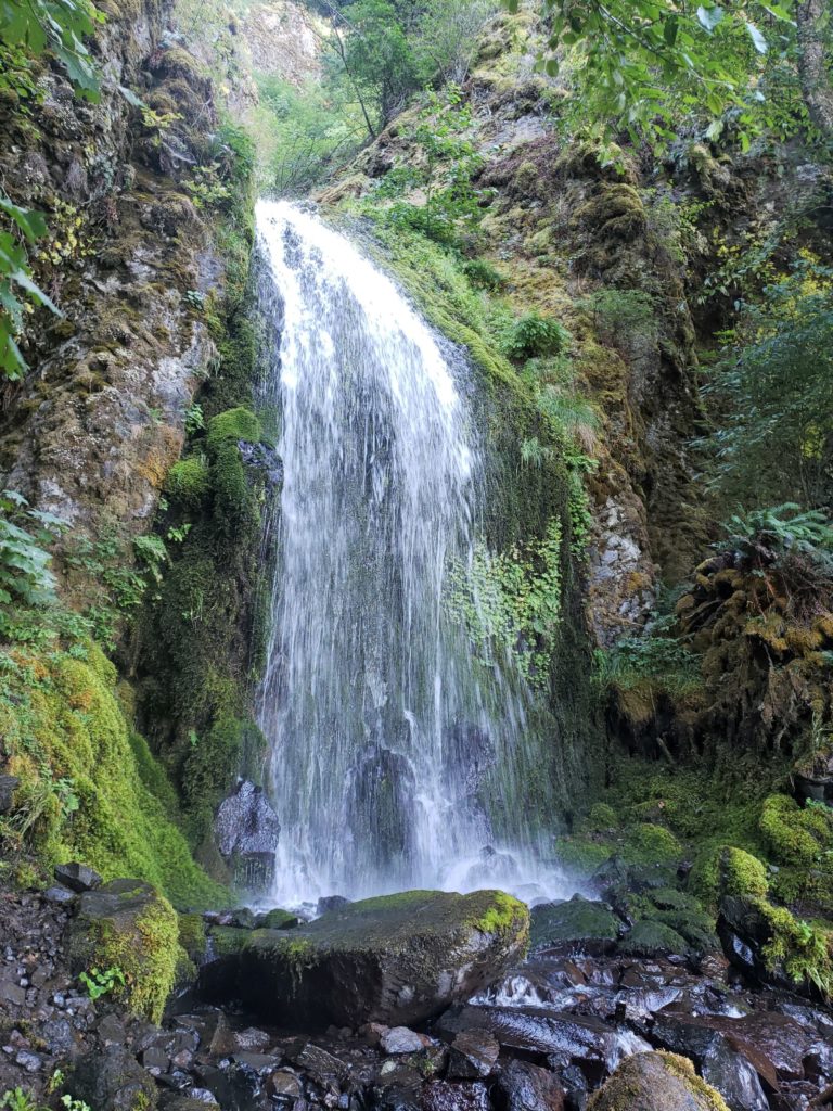 Unique Waterfalls at Starvation Creek Exploring with Alice