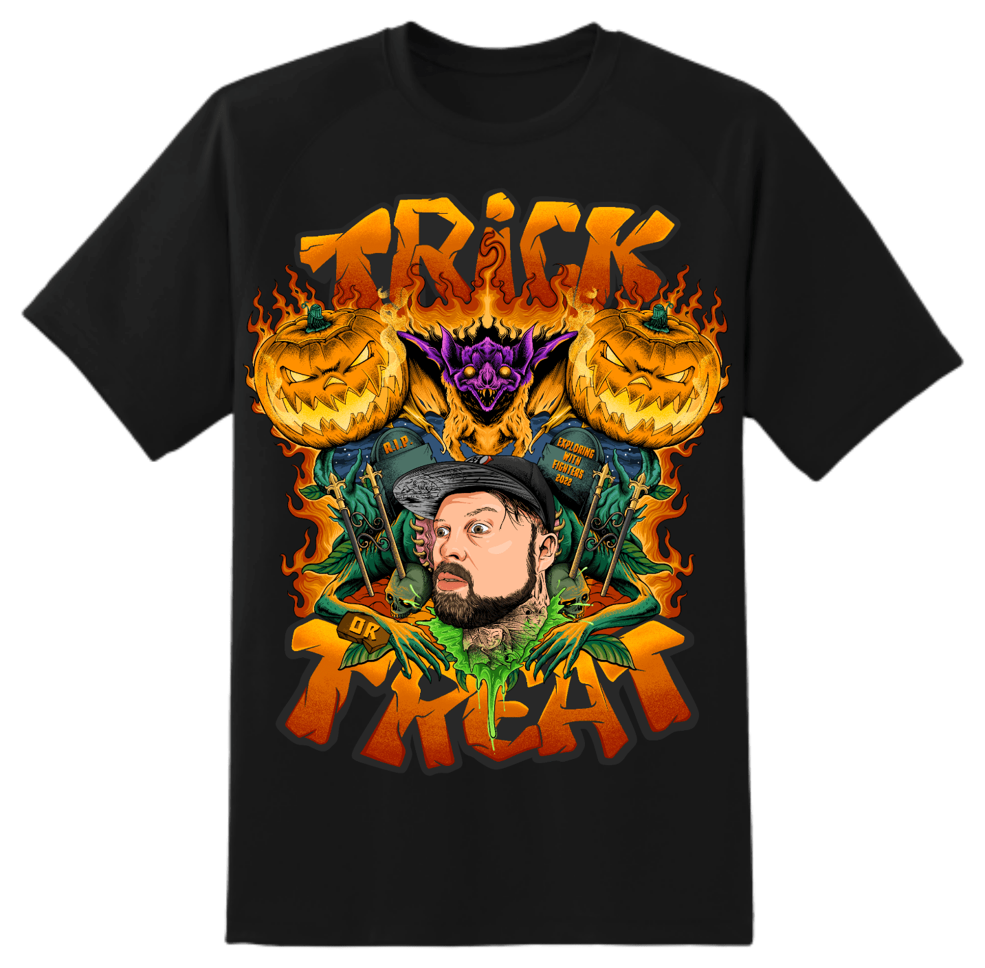Trick or Treat 2022 Official Halloween TShirt EWF Official