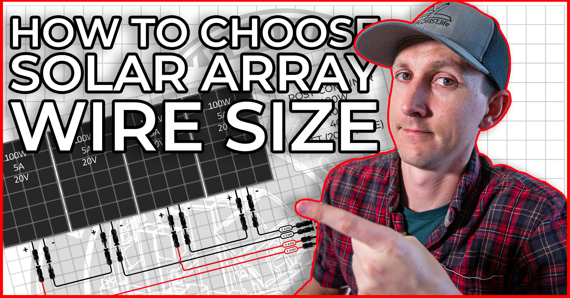 How to Choose Solar Panel Wire Size in a DIY Camper Electrical System