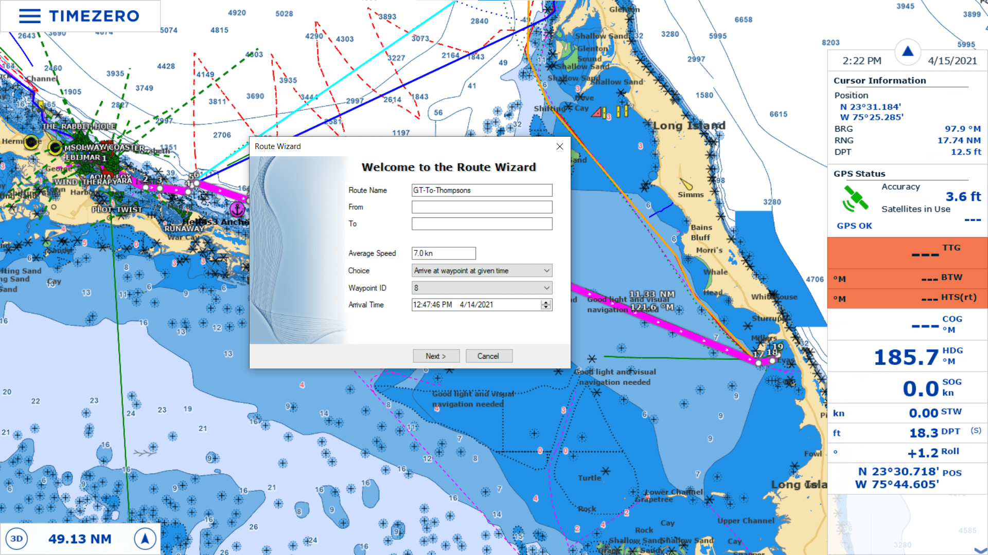 TimeZero, Raymarine, Garmin... and which is best! Explorking