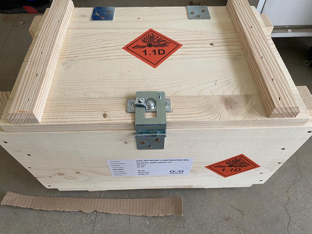 Plastic explosives Explorom Special Services