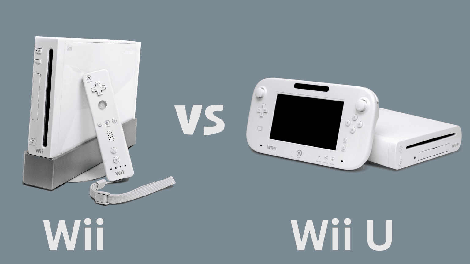Wii vs Wii U A Comparative Look Explosion Of Fun