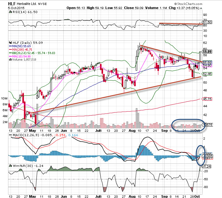 Herbalife Stock Chart Is Showing Growth Explosive Options